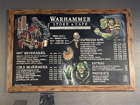 The Warhammer Store & Cafe in LA Is Celebrating Its .